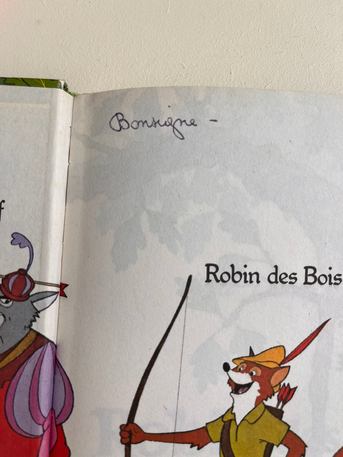 Robin des bois et l'or du prince Jean- Club du Livre Mickey -Disney Vintage