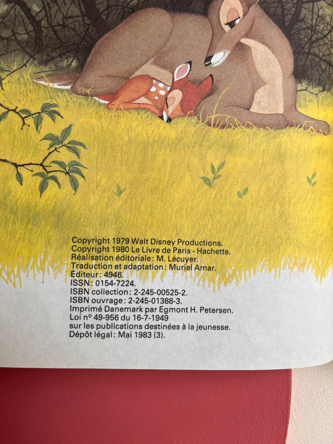 Bambi grandit- Club du Livre Mickey - Disney Vintage
