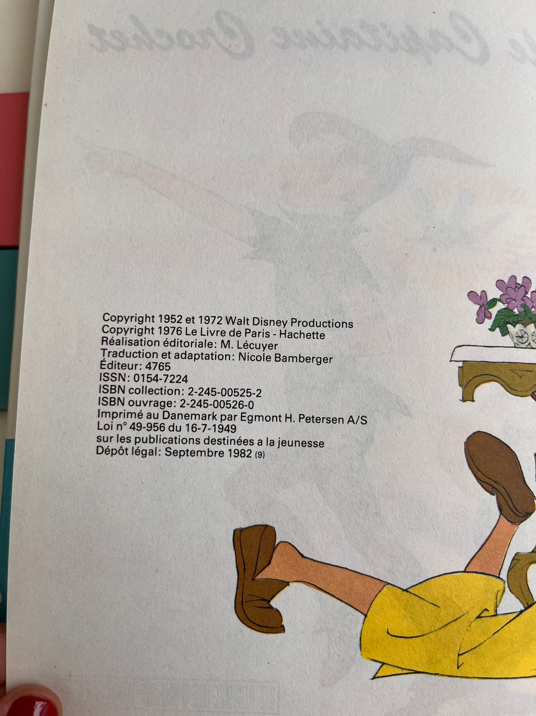 Peter Pan et le capitaine crochet- Club du Livre Mickey- Disney Vintage