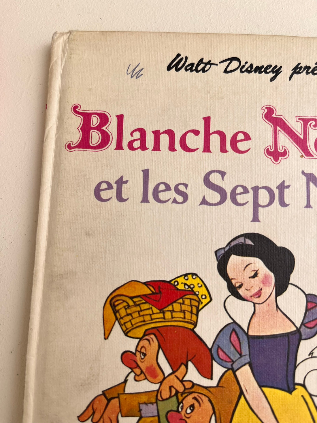 Blanche Neige et les sept nains- Club du Livre Mickey- Disney Vintage